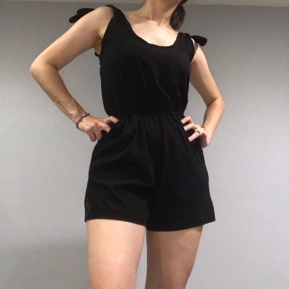 Black XS Angie adjustable romper - Picture 5 of 5